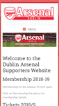 Mobile Screenshot of irishgunners.com